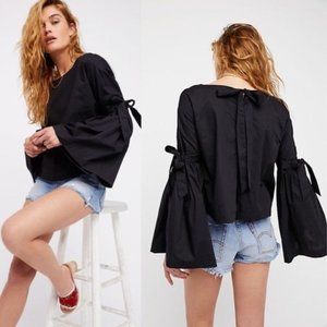 NEW Free People So Obviously Yours Button Down Blouse Small